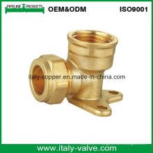OEM &amp; ODM Qualité Brass Forged Compression Wall Pallet Elbow (AV70026)